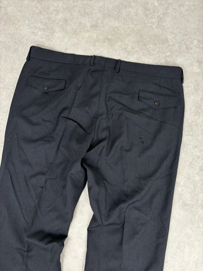 2000s Gucci Black Classy Tailored Pants - Image 7