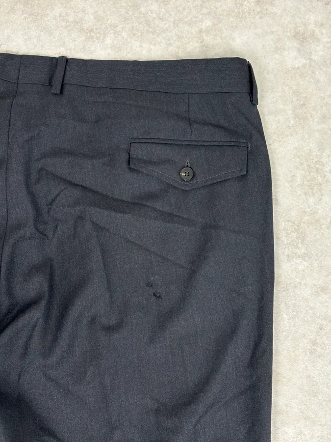 2000s Gucci Black Classy Tailored Pants - Image 8