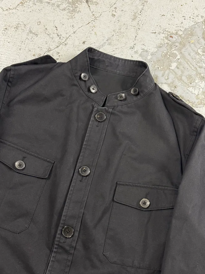 2000s Gucci Black Military Officer Classy Jacket - Image 8