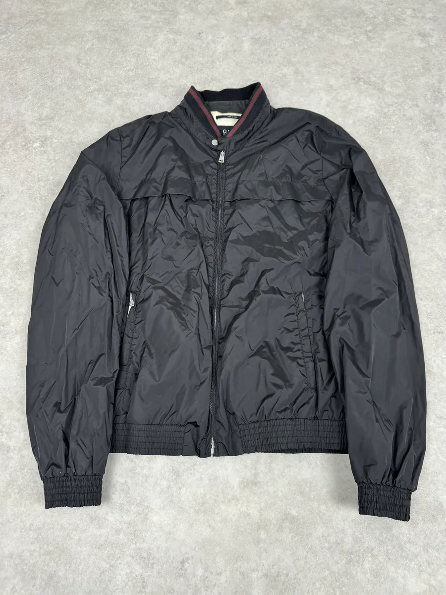 2000s Gucci Black Minimalist Jacket - Image 4