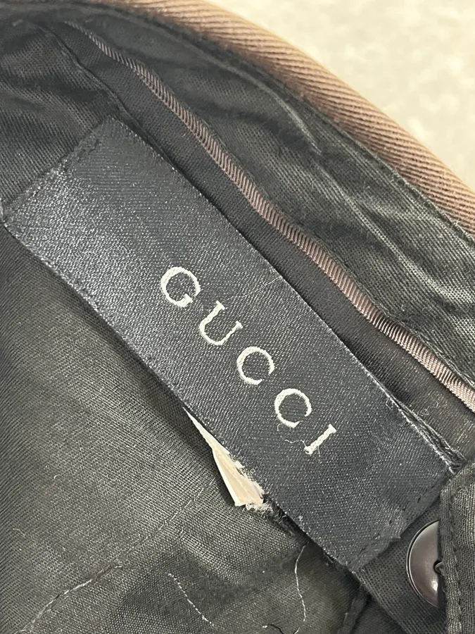 2000s Gucci Brown Cozy Pants - Image 10