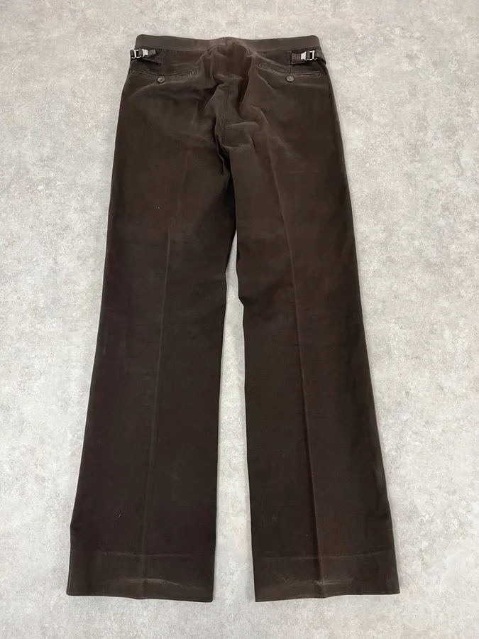 2000s Gucci Brown Cozy Pants - Image 7