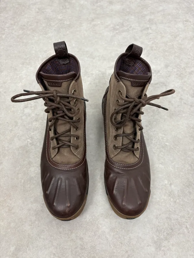 2000s Gucci Brown Ski Boots - Image 2