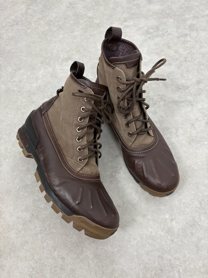 2000s Gucci Brown Ski Boots - Image 5