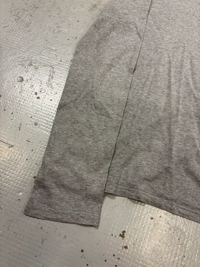 2000s Gucci Grey Classy Longsleeves T-Shirt - Image 7