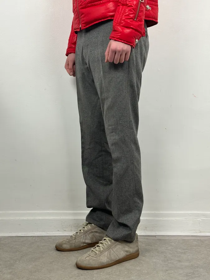 2000s Gucci Grey Classy Tailored Pants - Image 3