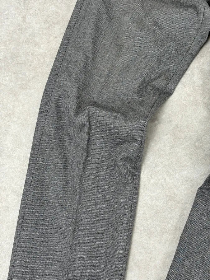 2000s Gucci Grey Classy Tailored Pants - Image 9