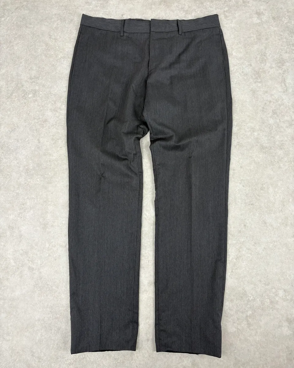 2000s Gucci Grey Wool Classy Tailored Pants