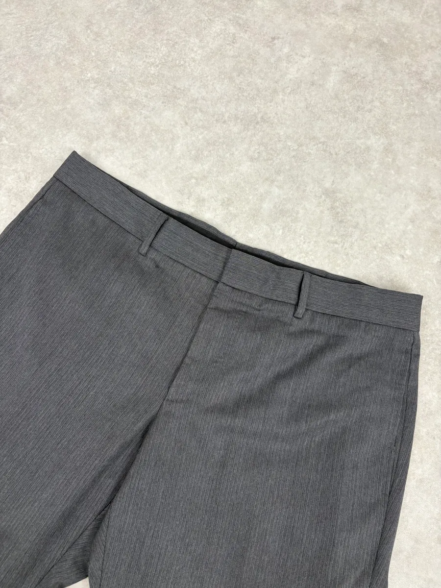 2000s Gucci Grey Wool Classy Tailored Pants - Image 2