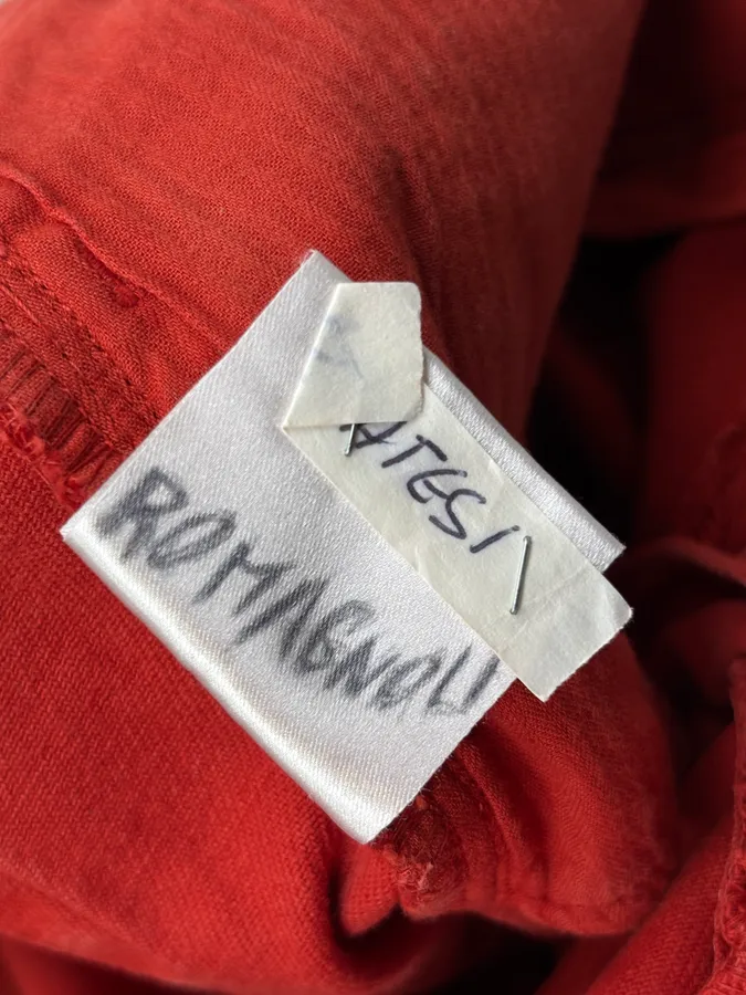 2000s Gucci Red Cozy Large Pants - Image 12