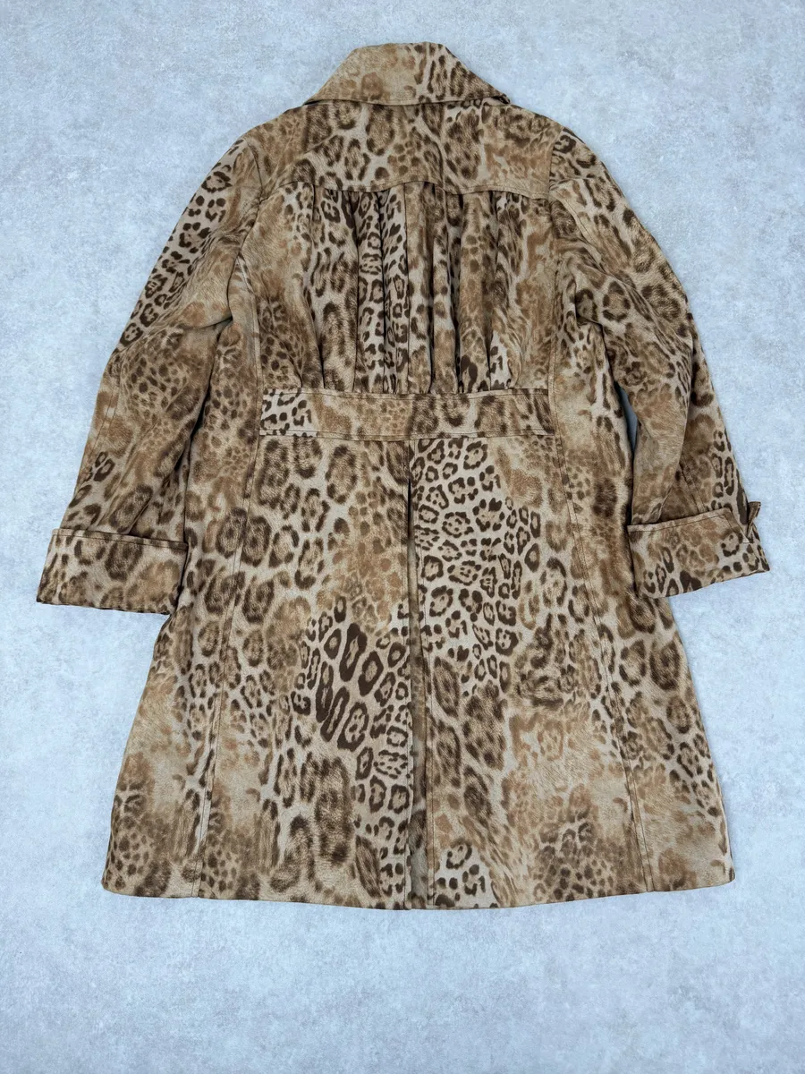 2000s Hysteric Glamour Long Leopard Effect Jacket - Image 2