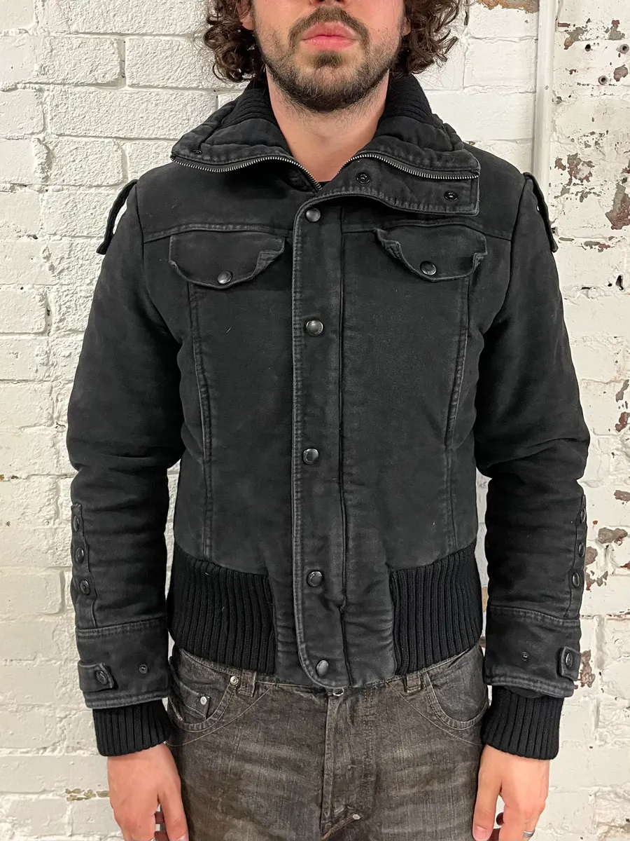 2000s Imperial Cargo Black Jacket