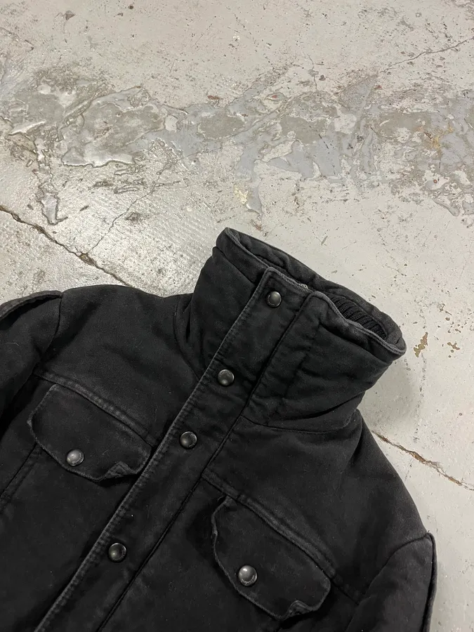 2000s Imperial Cargo Black Jacket - Image 6