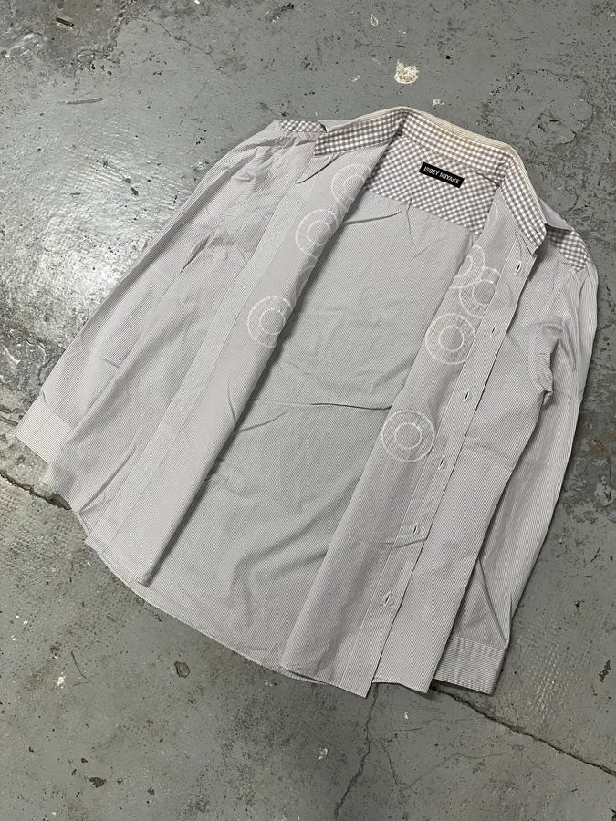 2000s Issey Miyake Circle 3D Contemporary Shirt - Image 5