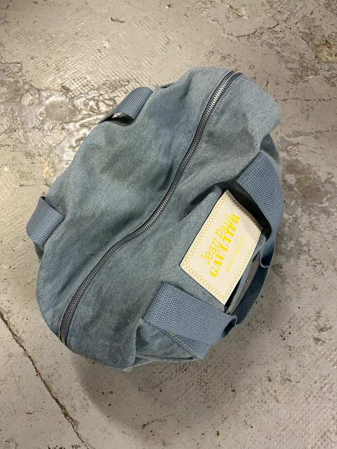 2000s Jean Paul Gaultier Blue Handle Bag - Image 9