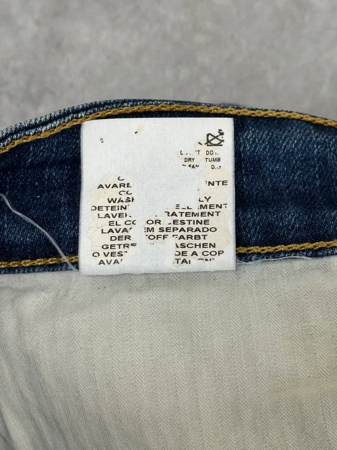 2000s Jean Paul Gaultier Blue Rebel Denim Jeans - Image 11