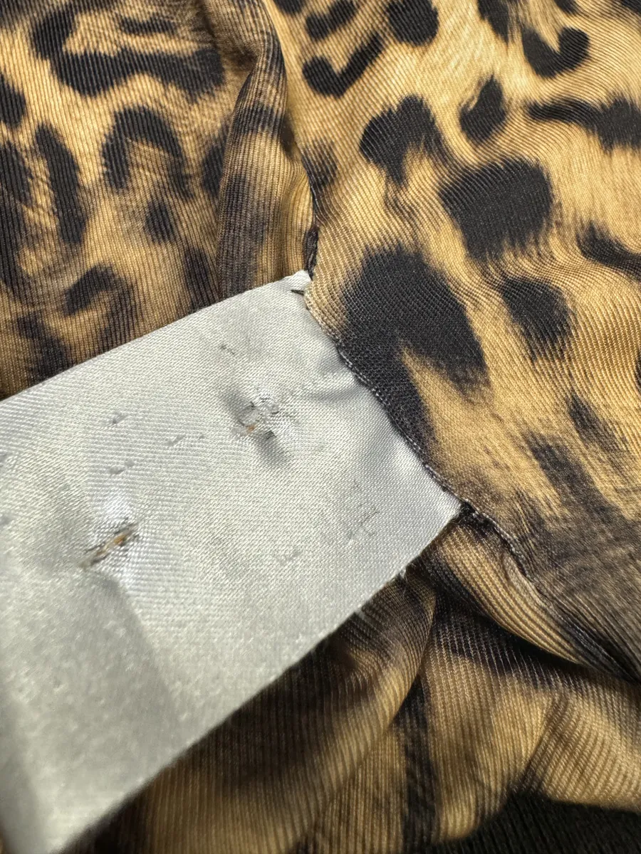 2000s Jean Paul Gaultier Brown Leopard Outlaws Territory Vest Zip-up - Image 7