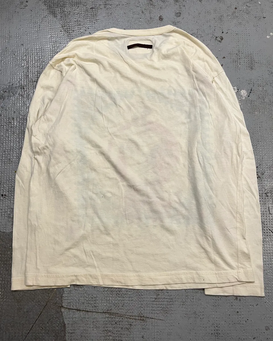 2000s Jean Paul Gaultier Cow-Boy Target Creamy Longsleeves - Image 8