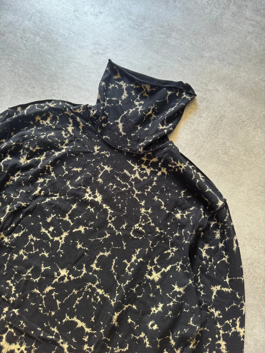 2000s Jean Paul Gaultier Electric Star Black Longsleeves - Image 6