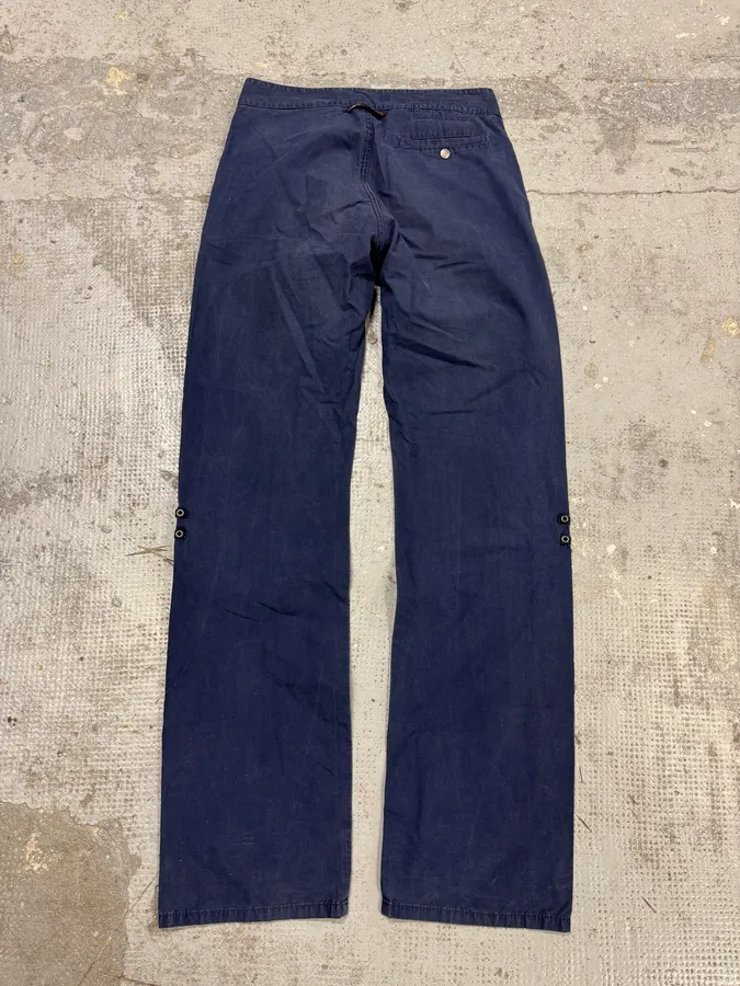 2000s Jean Paul Gaultier Navy Contemporary Pants - Image 7