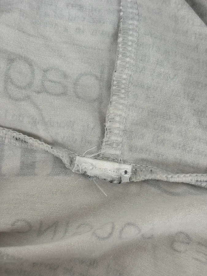 2000s John Galliano Black & White Gazette Newspaper Light Hoodie - Image 11
