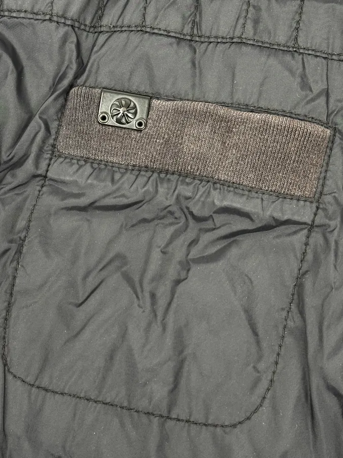 2000s John Richmond Faded Black UK Flag British Jacket - Image 10
