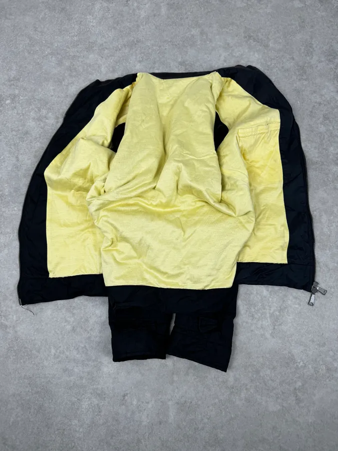 2000s John Richmond Faded Black UK Flag British Jacket - Image 7