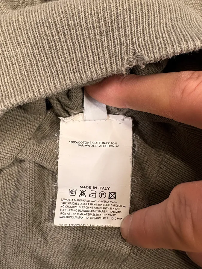 2000s Maison Martin Margiela V Neck Soft Light Sweater - Image 10