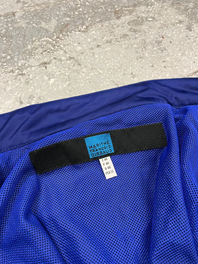2000s Marithé + François Girbaud Blue Tactical Vest - Image 7
