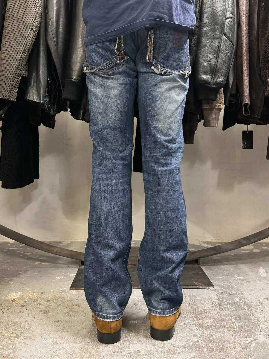 2000s Marithé + François Girbaud Denim Double Whispered Jeans - Image 4