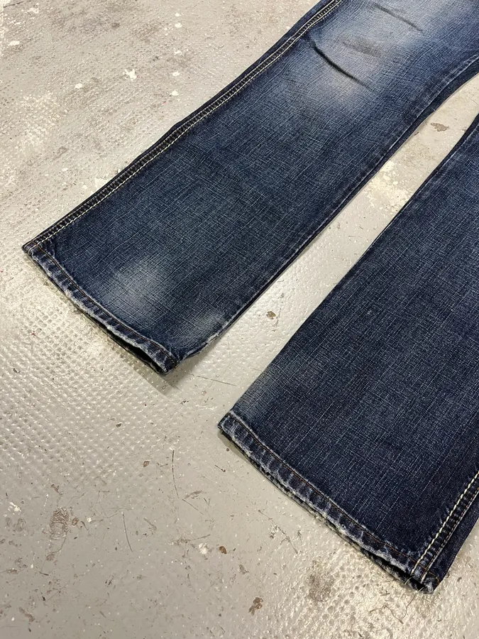 2000s Marithé + François Girbaud Denim Double Whispered Jeans - Image 7