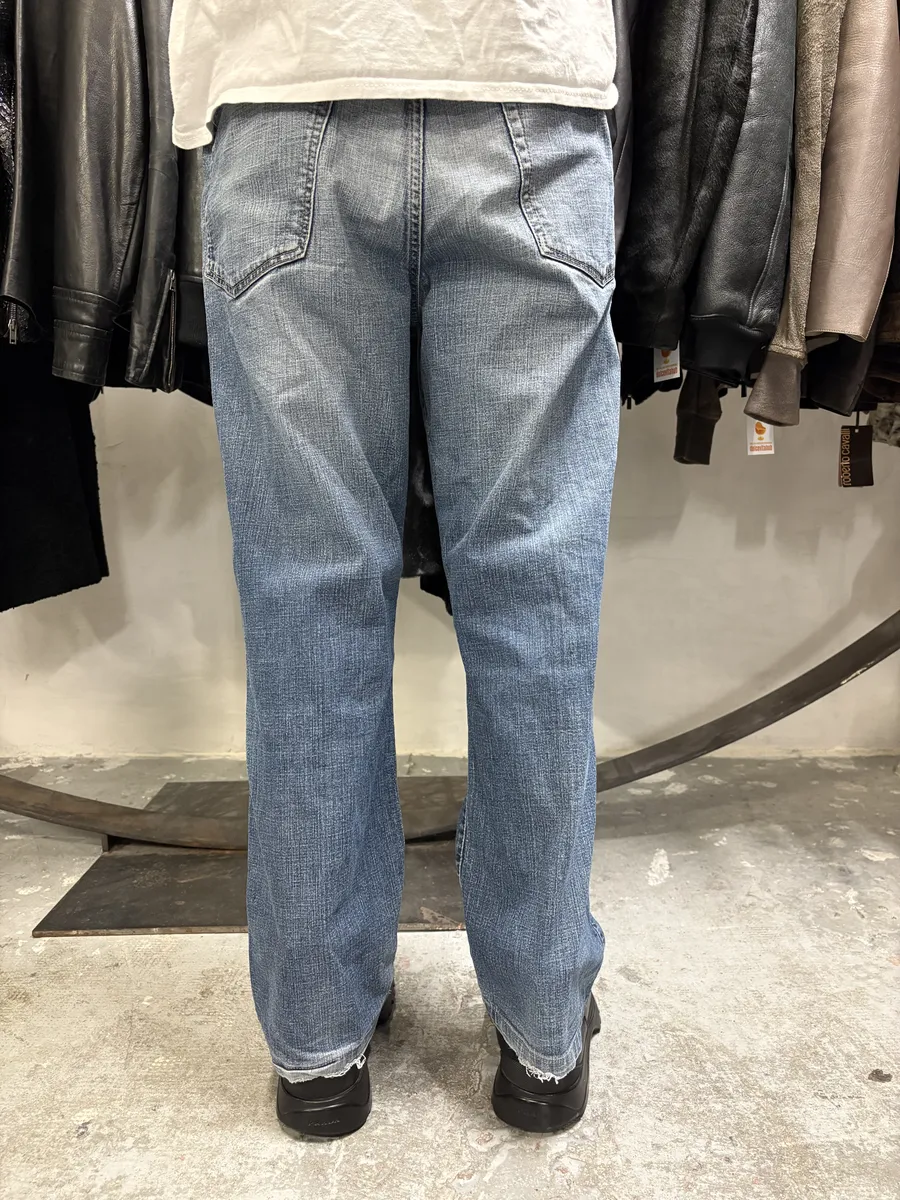 2000s Marithé + François Girbaud Eroded Large Denim Jeans - Image 5