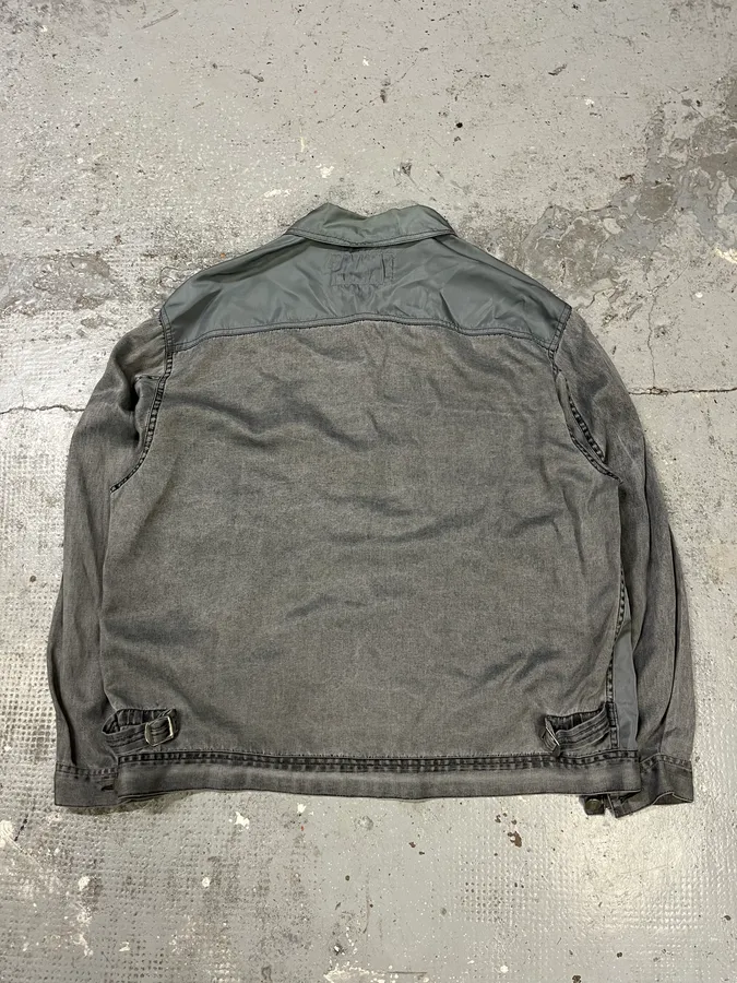 2000s Marithé + François Girbaud Grey Utility Hybrid Jacket & Pants Set - Image 4