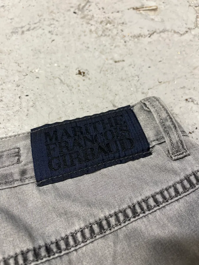 2000s Marithé + François Girbaud Grey Utility Hybrid Jacket & Pants Set - Image 9
