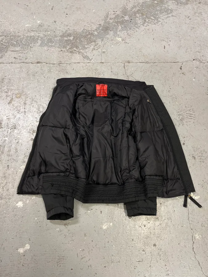 2000s Marithé + François Girbaud Nylon Black Studded Puffer Jacket - Image 10