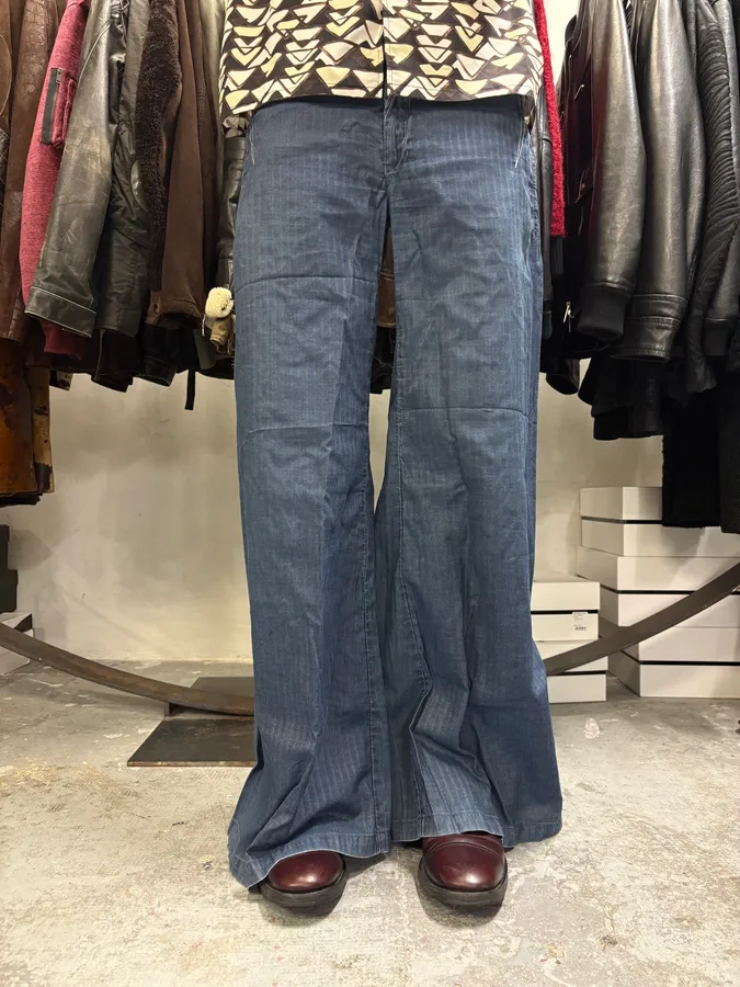 2000s Marithé + François Girbaud Wide Denim Jeans
