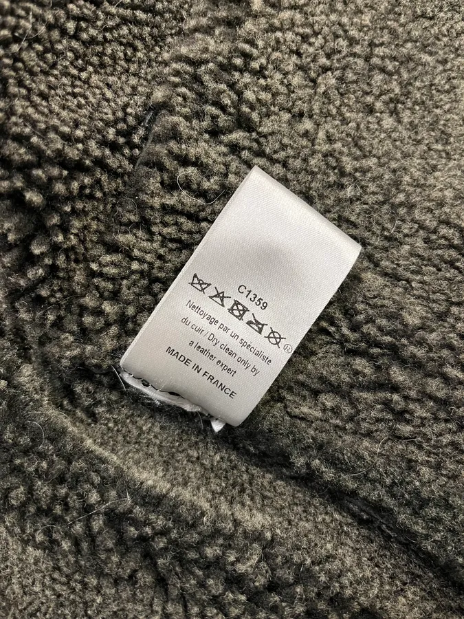 2000s Marithé + François Girbaud Asymmetrical Buttoned Leather Jacket - Image 14