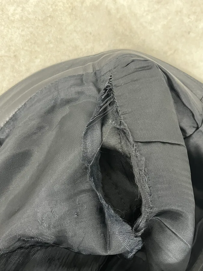 2000s Marithé + François Girbaud Black Leather Pants - Image 12