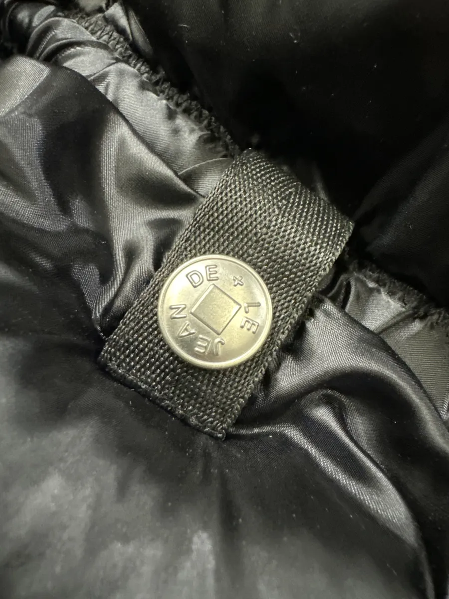 2000s Marithé + François Girbaud Black Puffer Bag - Image 7