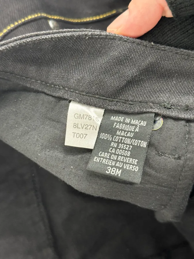 2000s Marithé + François Girbaud Black & Yellow Pants - Image 15