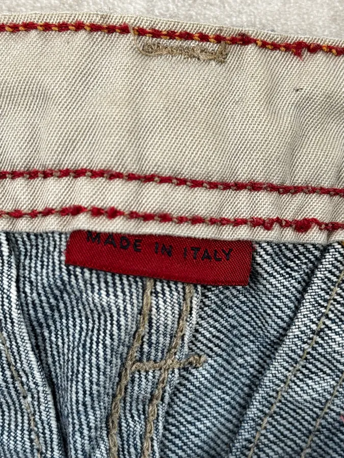 2000s Marithé + François Girbaud Blue Rebel Cozy Denim Jeans - Image 13