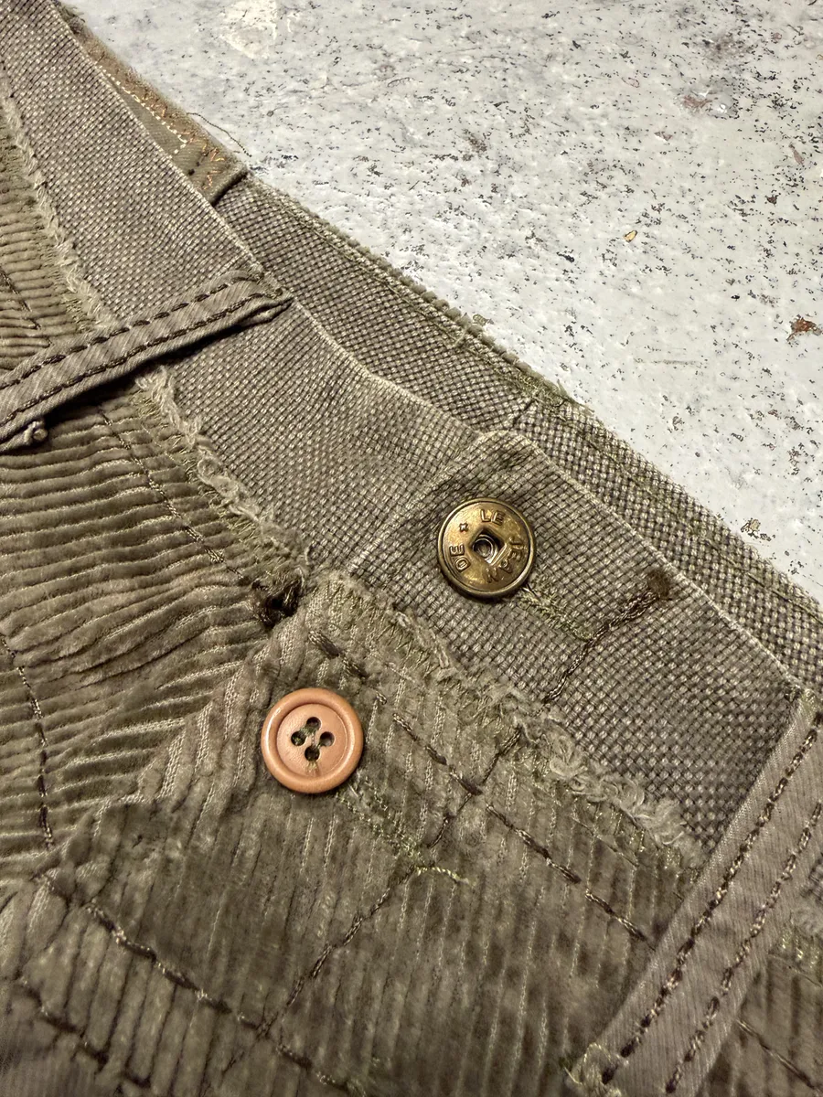 2000s Marithé + François Girbaud Brown Contemporary Pants - Image 10