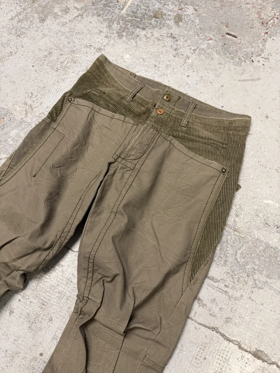 2000s Marithé + François Girbaud Brown Contemporary Pants - Image 11