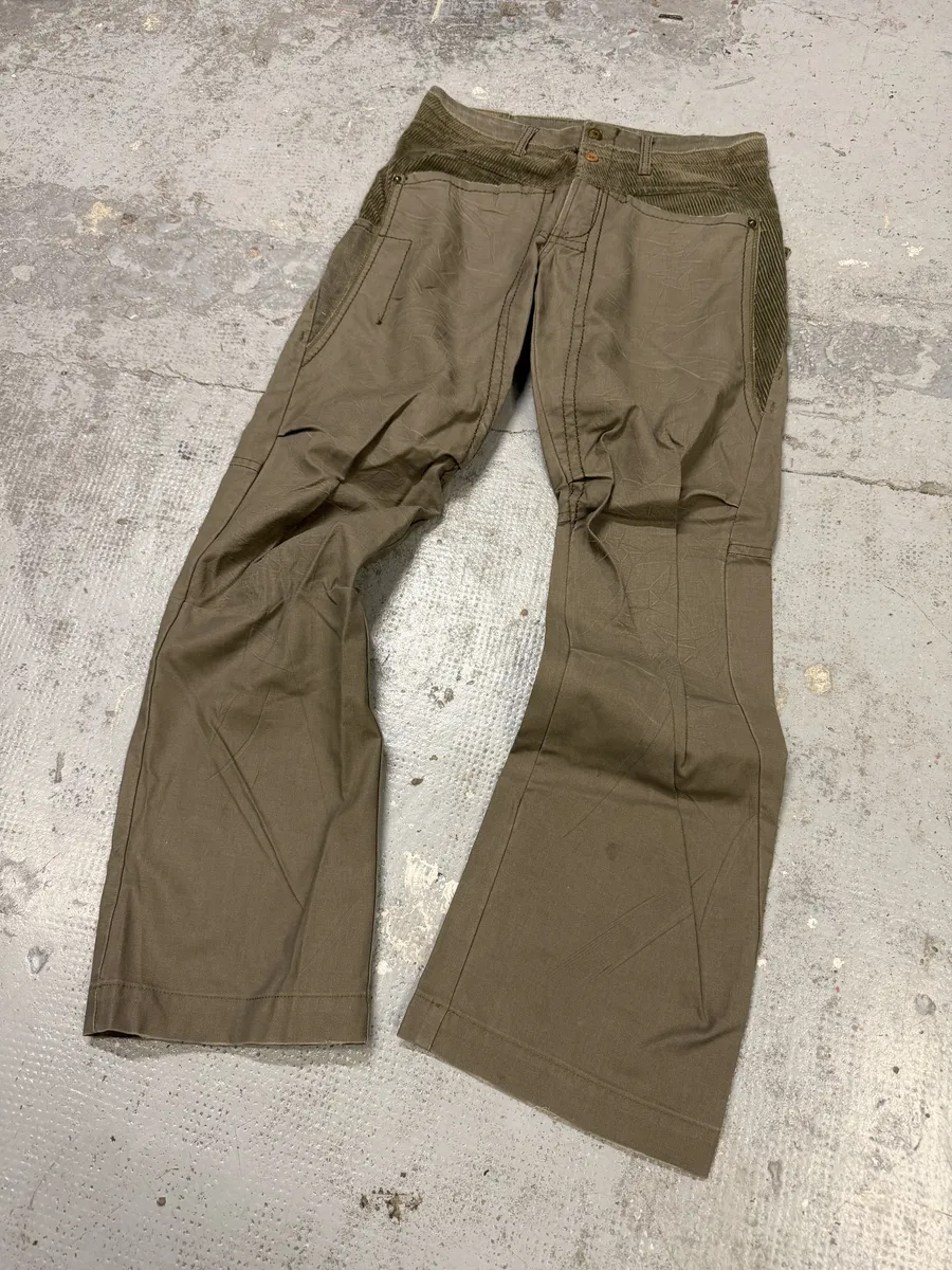 2000s Marithé + François Girbaud Brown Contemporary Pants - Image 6