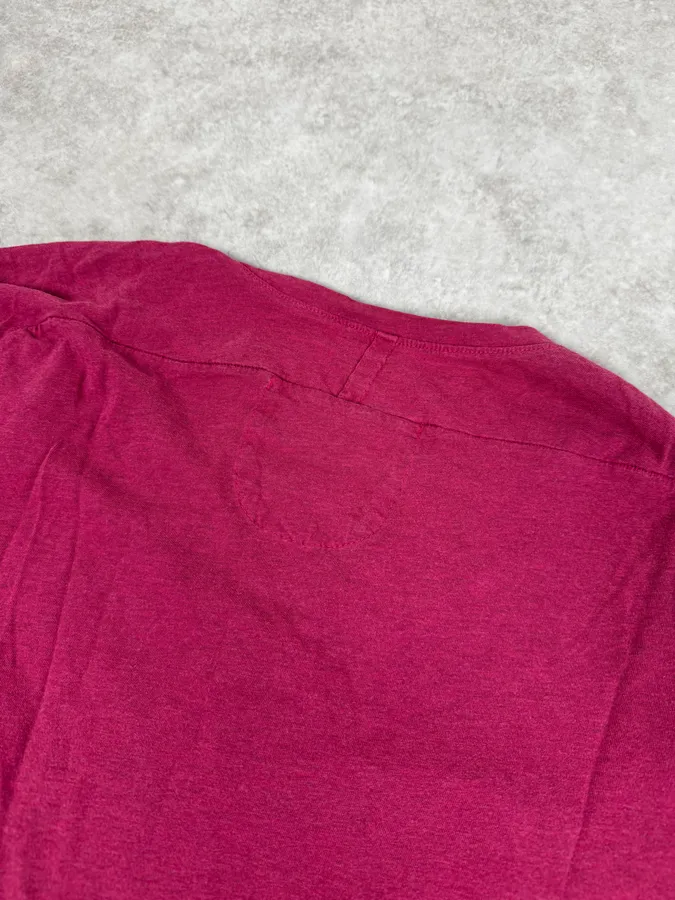 2000s Marithé + François Girbaud Classic Pink T-Shirt - Image 6