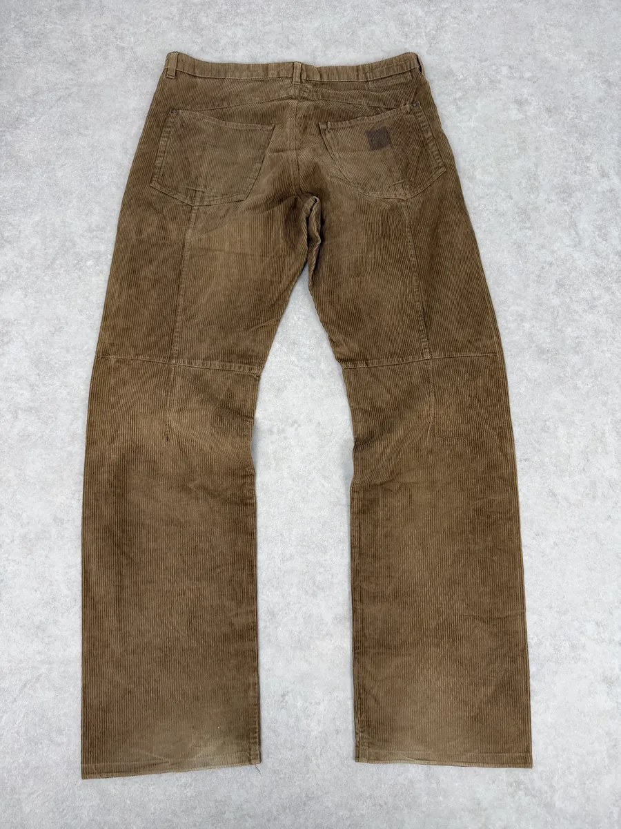 2000s Marithé + François Girbaud Corduroy Brown Pants - Image 5