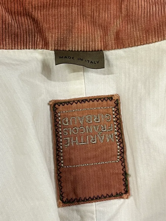 2000s Marithé + François Girbaud Cow Print Asymmetrical Jacket - Image 10