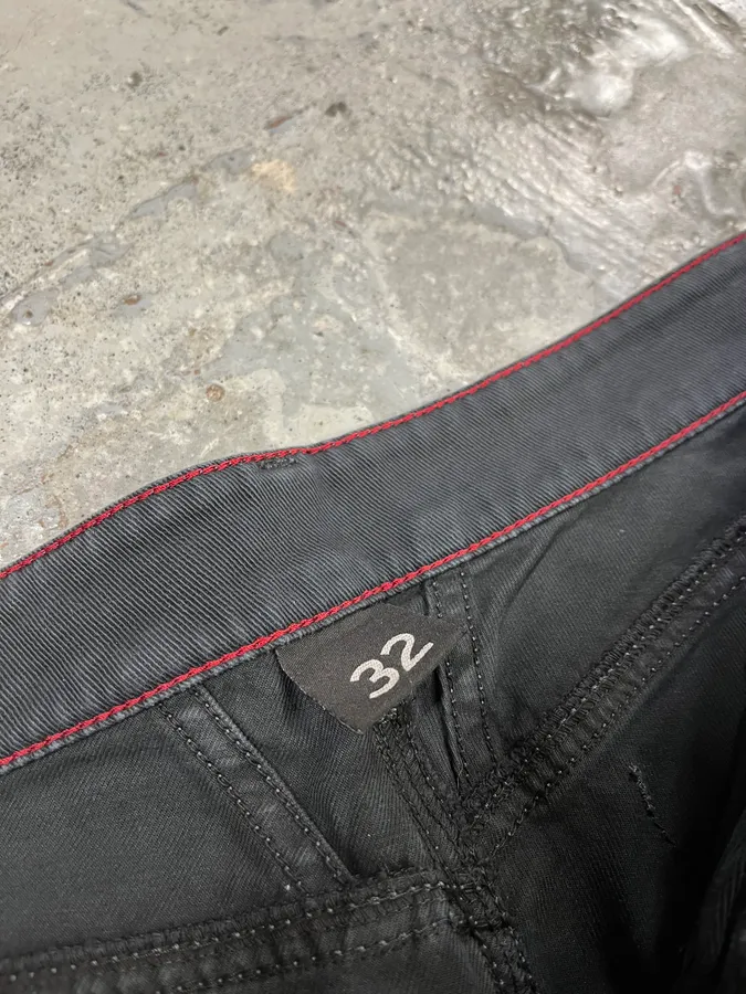 2000s Marithé + François Girbaud Dark Pants - Image 10