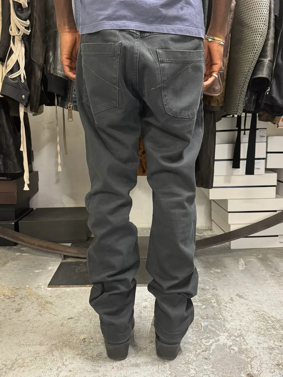 2000s Marithé + François Girbaud Dark Pants - Image 4
