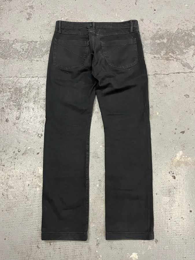 2000s Marithé + François Girbaud Dark Pants - Image 7